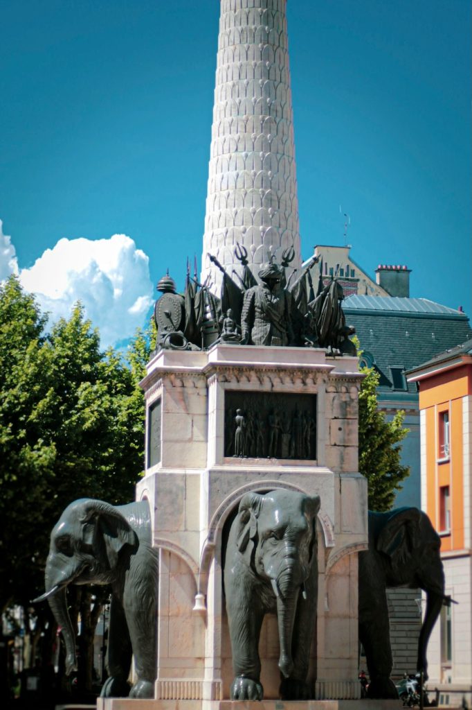 Fontaine Elephants Chambery